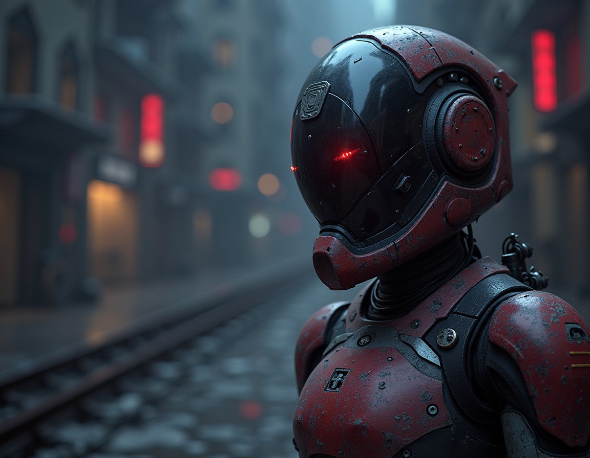dark sci fi background