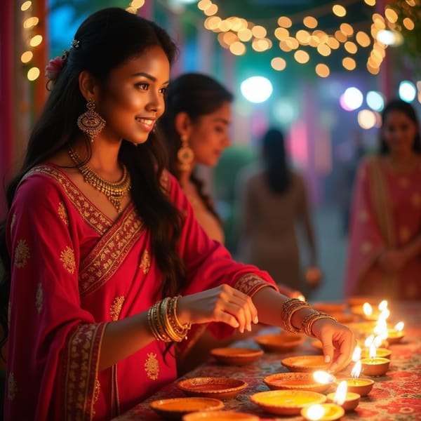 diwali AI Image