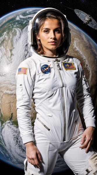 astronaut AI Image
