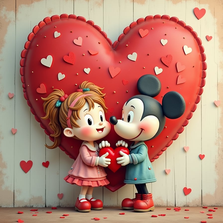 valentine greeting card