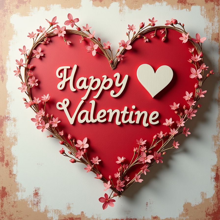 valentine greeting card