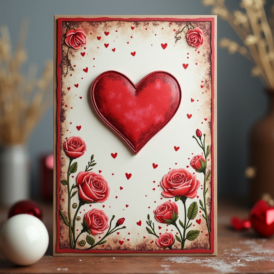 valentine greeting card