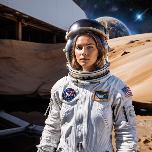 astronaut AI Image