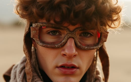Burning Man AI image example