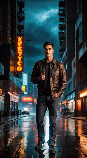 cyberpunk AI Image