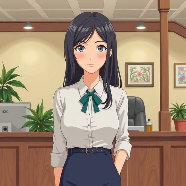 ghibli corporate AI Image