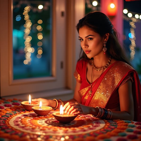 diwali AI Image