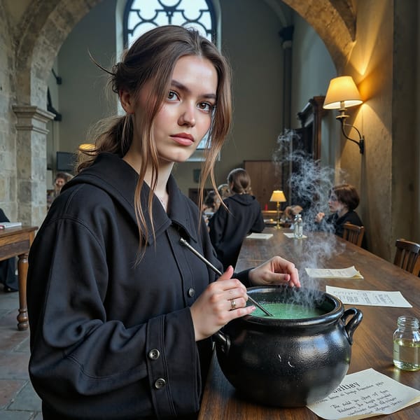 harry potter AI Image