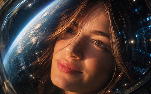 Interstellar AI image example
