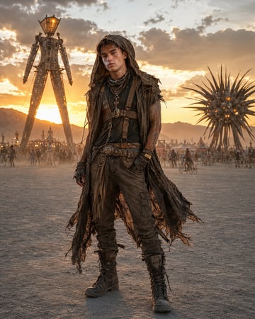 Burning Man AI preset example