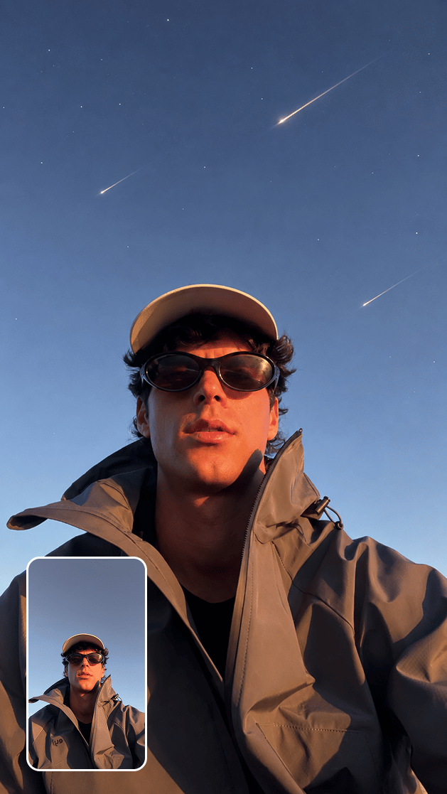 Shooting stars
added