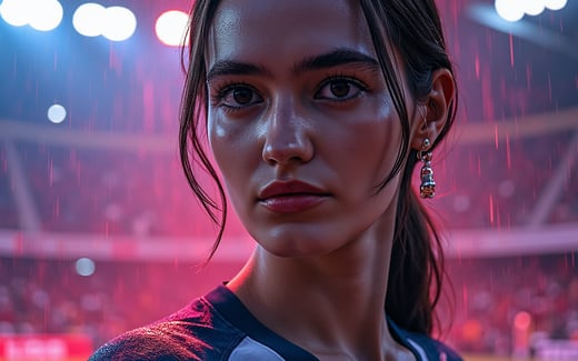 World Athletics AI image example