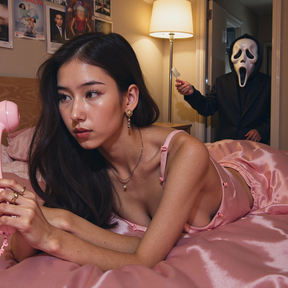 Ghost Face AI Halloween Trend