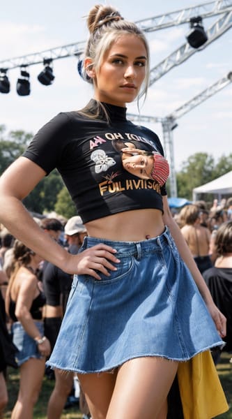 music festival AI Image