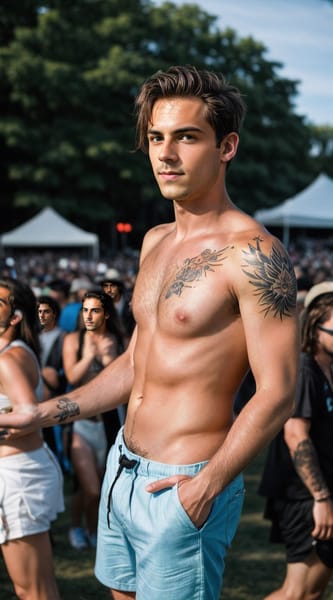 music festival AI Image