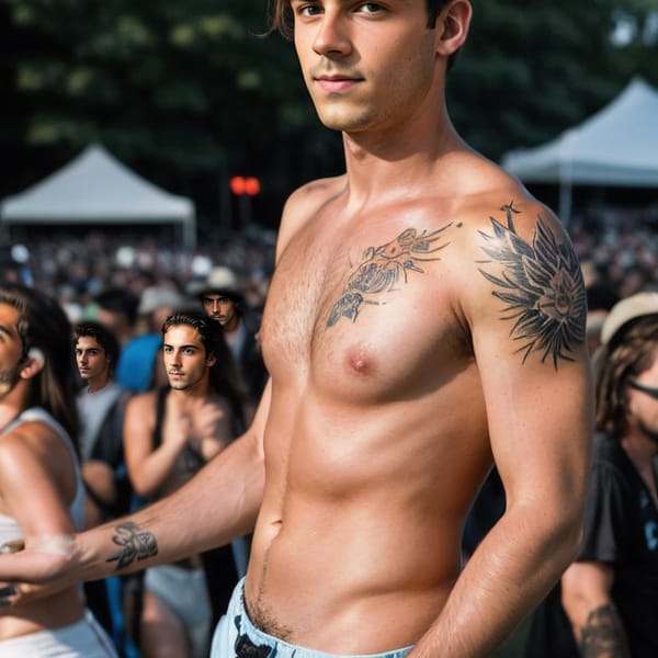 music festival AI Image