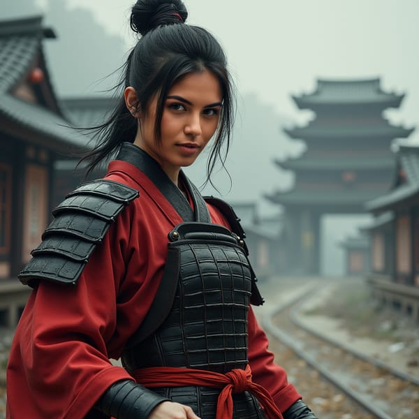 samurai AI Image
