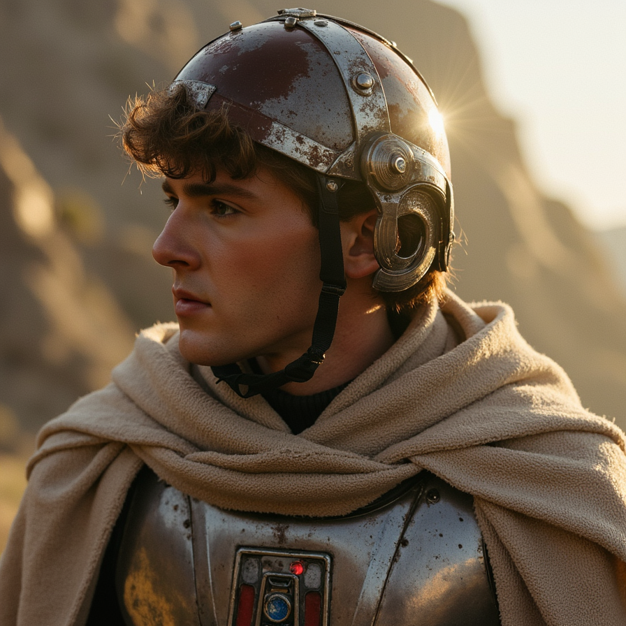 Mandalorian Inspired Armor Portrait