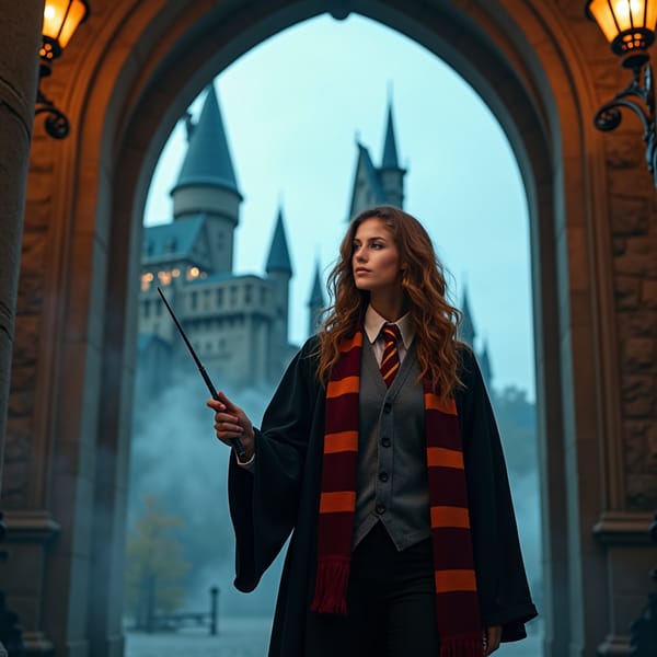 harry potter AI Image
