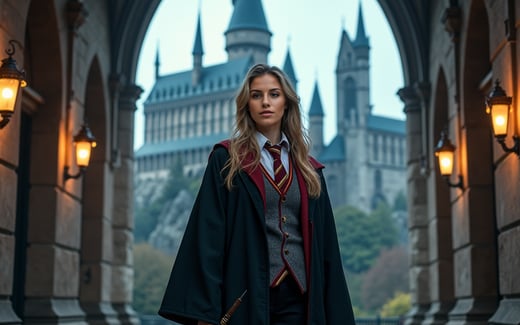 Harry Potter AI image example