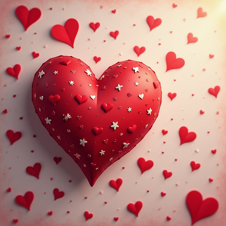valentine greeting card