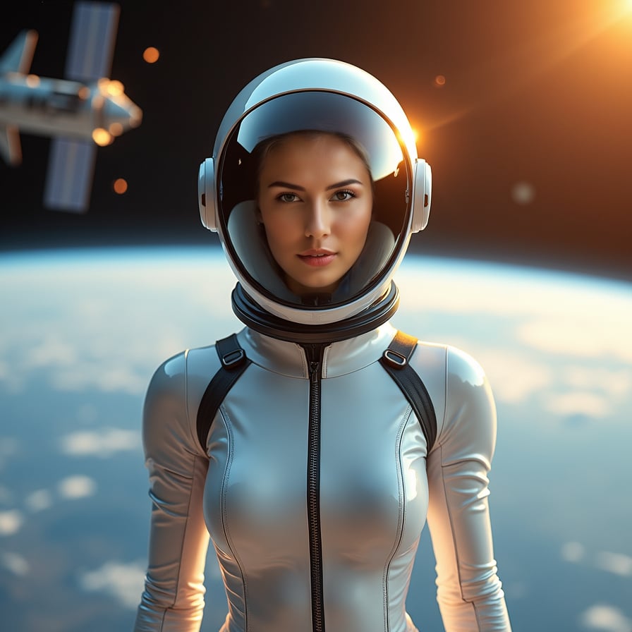 woman without helmet