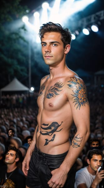 music festival AI Image