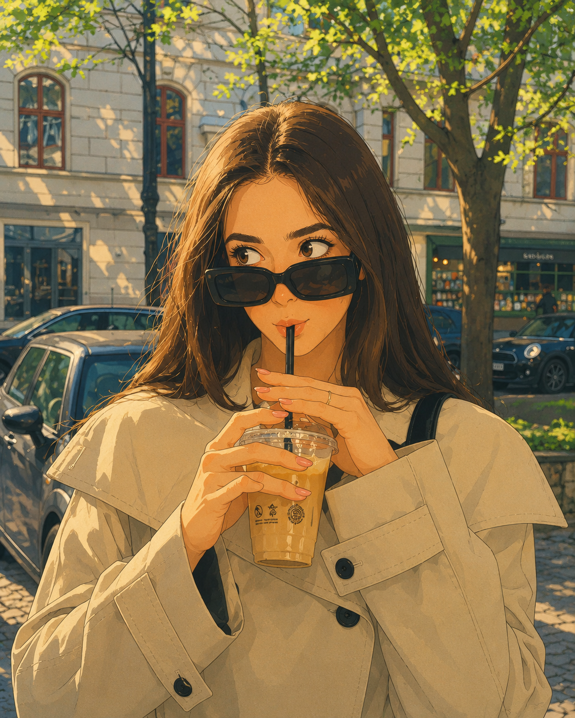 Imagen generada con el preset «Studio Ghibli» de PhotoGPT