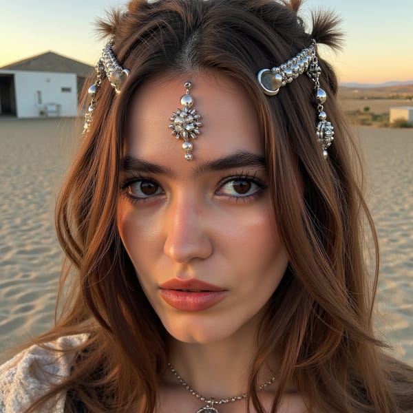 burning man AI Image