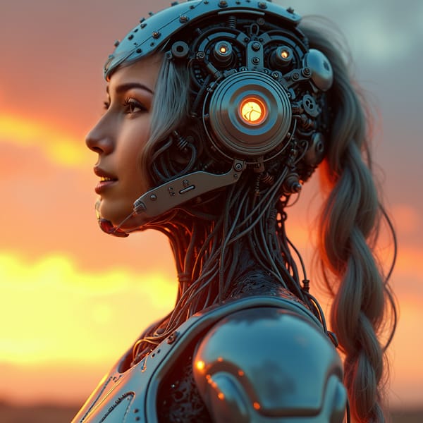 cyborg AI Image