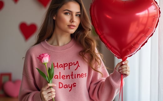 Valentine AI image example