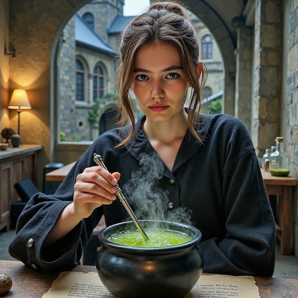 harry potter AI Image