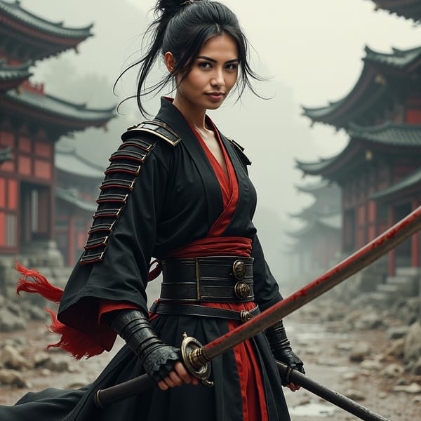 samurai AI Image