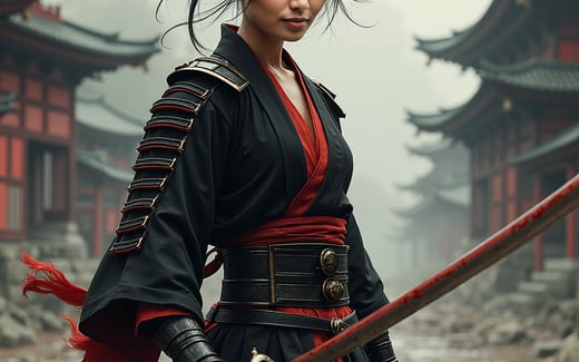 Samurai AI image example