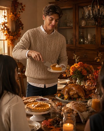 Thanksgiving AI preset example