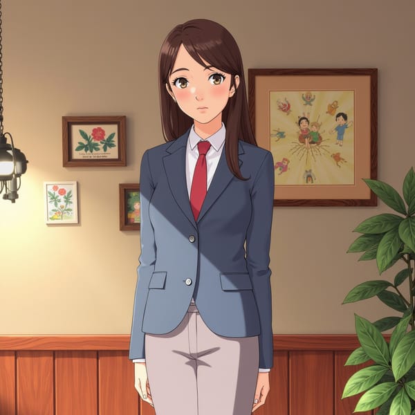 ghibli corporate AI Image