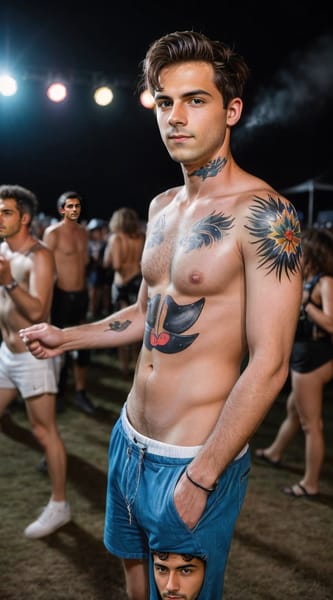 music festival AI Image