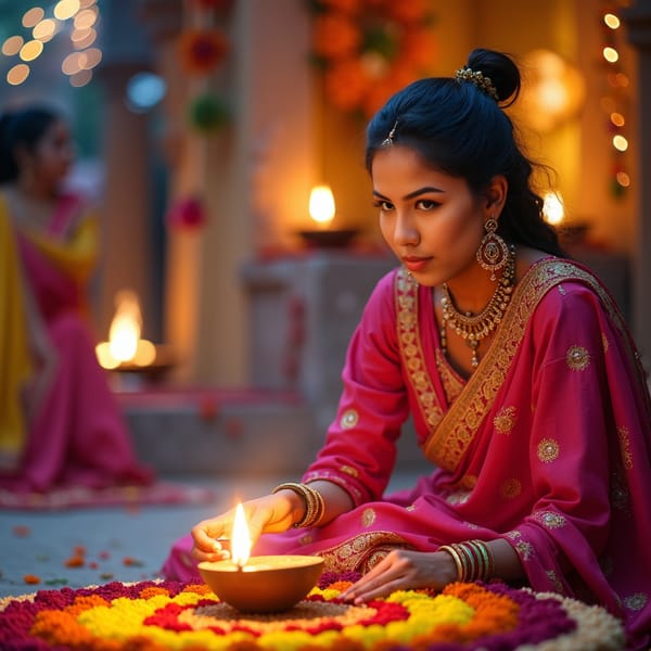 diwali AI Image