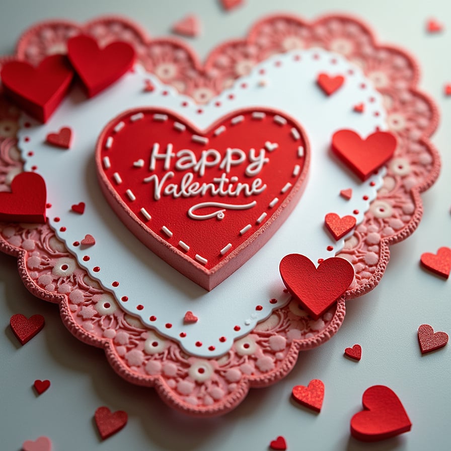 valentine greeting card