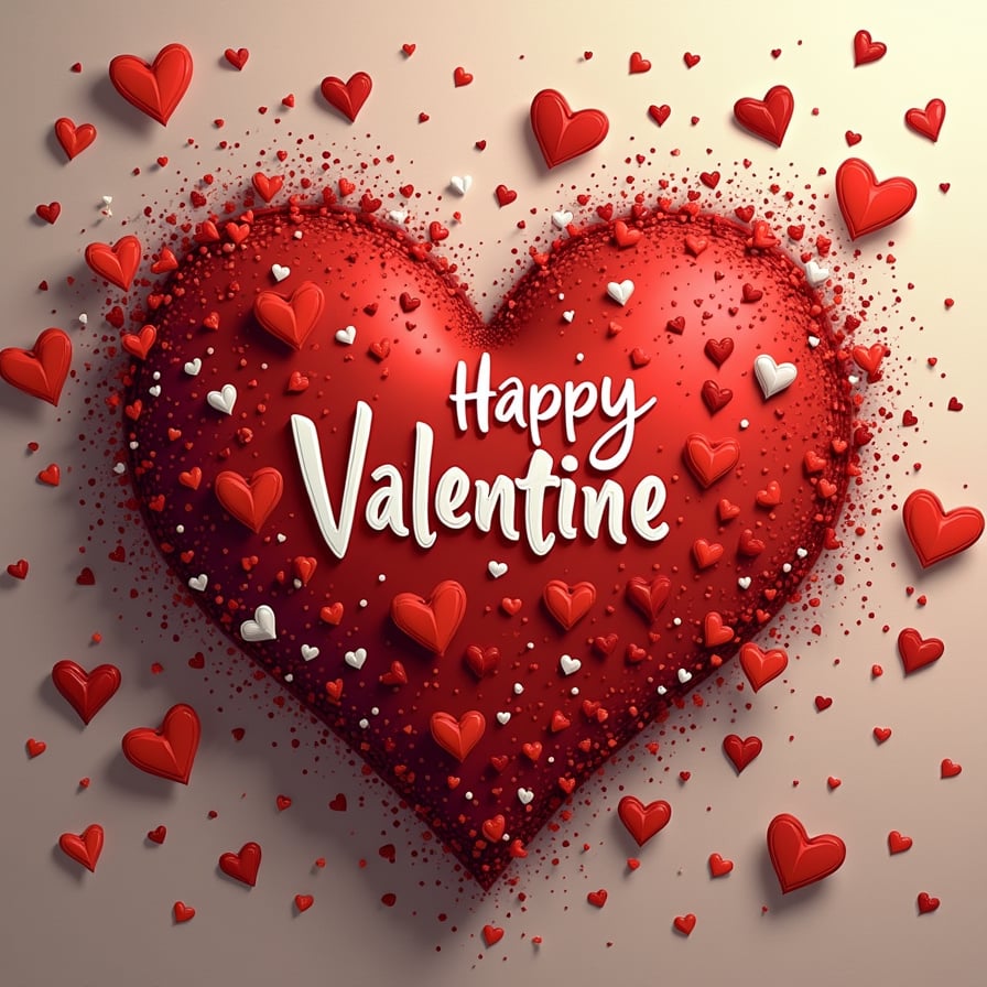 valentine greeting card