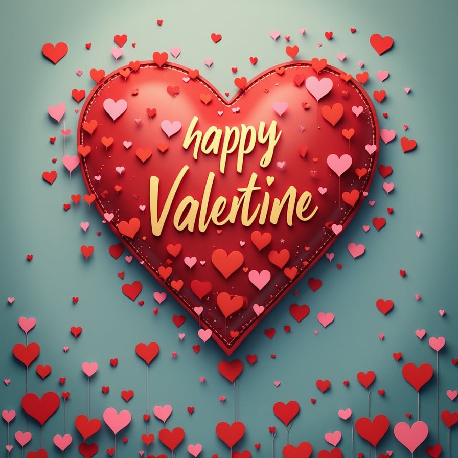 valentine greeting card