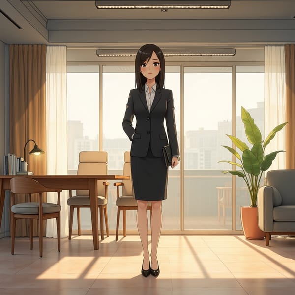 ghibli corporate AI Image