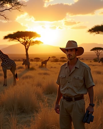 Safari Adventure AI preset example