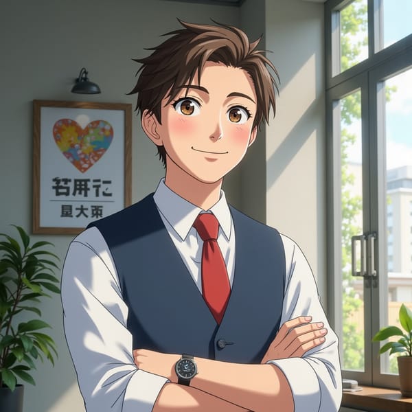 ghibli corporate AI Image