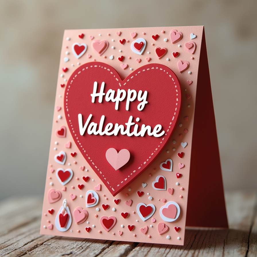 valentine greeting card