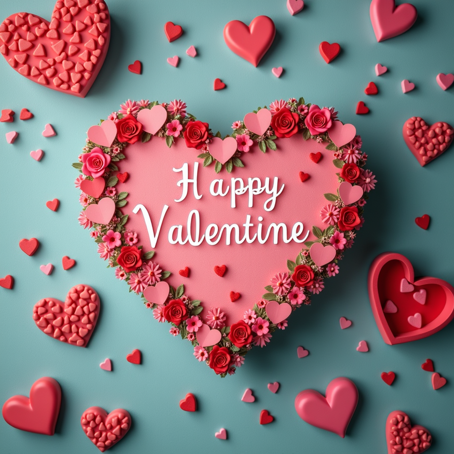 valentine greeting card