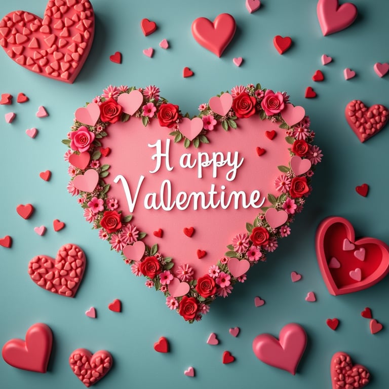 valentine greeting card