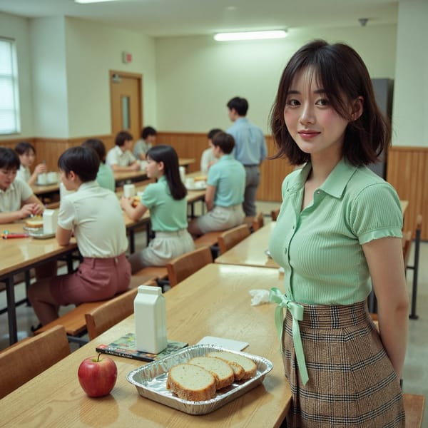 1960 yearbook AI Image