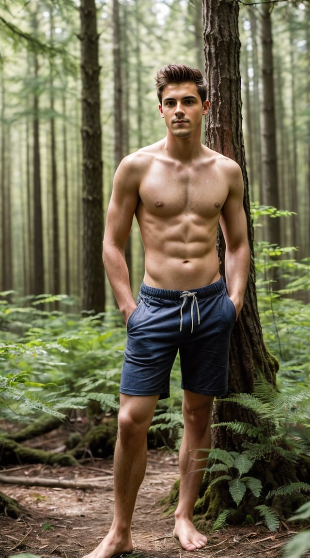 Relaxed tropical vibe, beachside with vibrant sunset and lush palm trees.