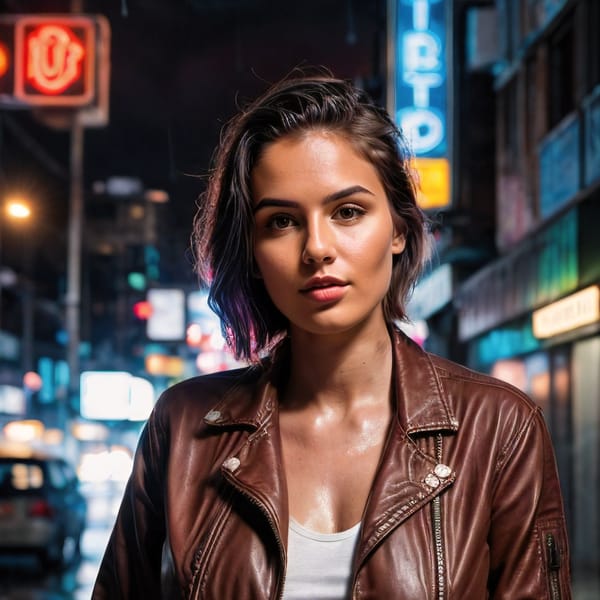 cyberpunk AI Image
